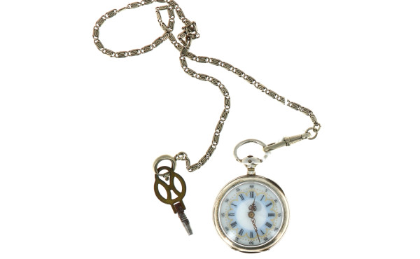 Montre de gousset en argent, poinçon cra