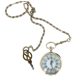Montre de gousset en argent, poinçon cra