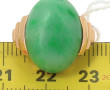 Bague en or jaune 18 carats sertie d'un 