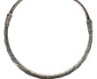 Indochine - Collier torque en argent tra