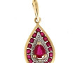 Pendentif en or jaune 18 carats (750ème)