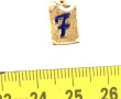 Petit pendentif en or jaune 14 carats ch
