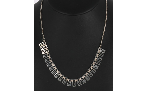 Collier en argent 925ème à motifs à la g