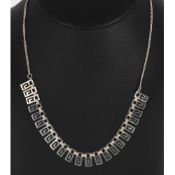 Collier en argent 925ème à motifs à la g