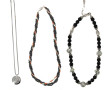 Lot de fantaisie : un pendentif serti de