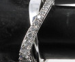 SWAROVSKI - Bague en métal argenté et st
