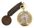 Thème Jeanne d'Arc - Montre gousset à dé