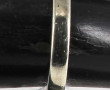 Alliance en or gris 9 carats, poids 2,80