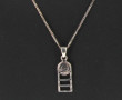 Lot de 3 bijoux en argent 925ème : bague