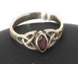 Lot de 3 bijoux en argent 925ème : bague