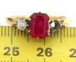 Bague ancienne en or jaune 18 carats, se
