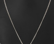 Pendentif en argent et motif façon opale