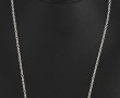 Collier "chouette" en argent 925ème et l