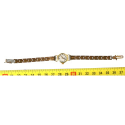Petit boîtier de montre en or 18 carats,