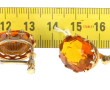 Paire de boucles d'oreilles en plaqué or