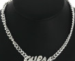 GUESS - Collier en métal argenté et stra