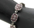 Bracelet ligne en argent 925ème et petit