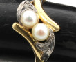 Bague en or jaune 18 carats, poinçon têt