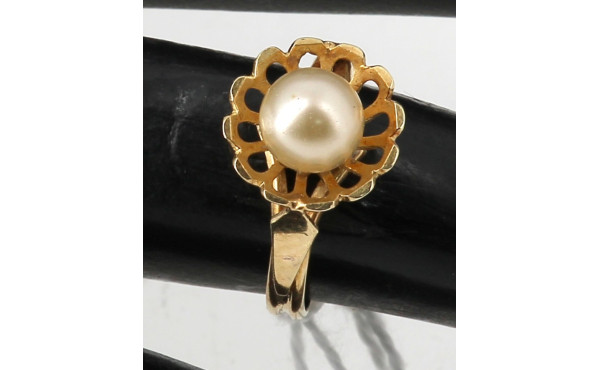 Bague en or jaune 18 carats sertie d'une
