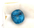Zircon du Cambodge de forme ovale, envir
