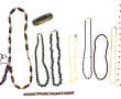 Lot de bijoux fantaisie : 9 colliers (do