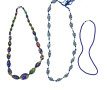 3 colliers style ethnique dans les tons 