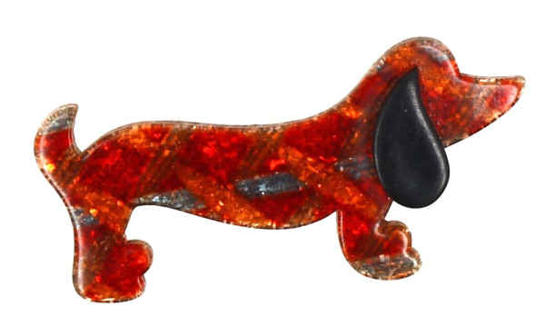 Léa STEIN Paris - Broche "teckel", broch
