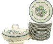 LONGWY - Décor "Emeraudes" - Service de 
