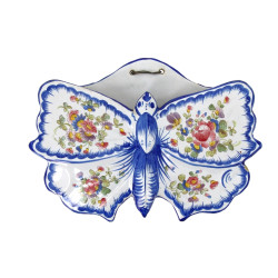 ANGOULEME - Vase d'applique en faïence p