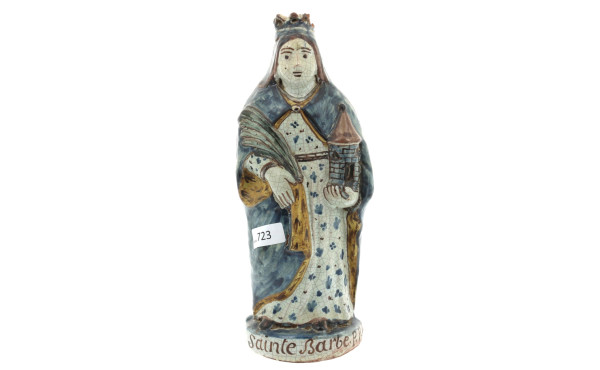 OUEST DE LA France - "Sainte Barbe priez