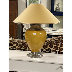 Lampe décorative à piètement en céramiqu