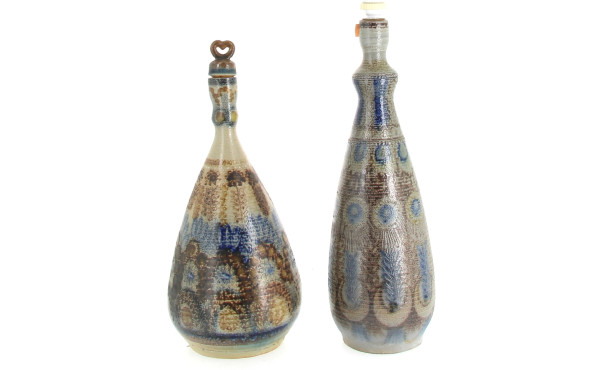 COURJAULT Keraluc - Vase bouteille en gr