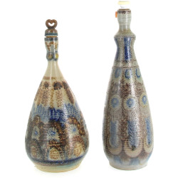 COURJAULT Keraluc - Vase bouteille en gr