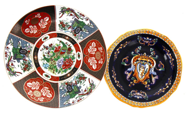 GIEN - Assiette à bords contours en faïe
