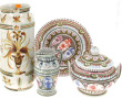KERALUC - Grand pot cylindrique ou vase 