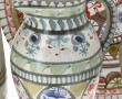 KERALUC - Grand pot cylindrique ou vase 