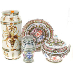 KERALUC - Grand pot cylindrique ou vase 