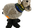 "Hippopotame", sujet en céramique raku, 