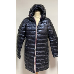 Doudoune femme réversible bleu marine, s
