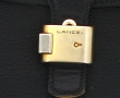 LANCEL - Sacoche en cuir grain é noir, 3