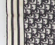 Christian DIOR - Petit carré en coton si