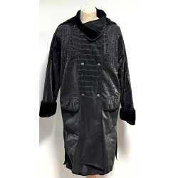 ET DIEU CREA LA FEMME - Imperméable noir