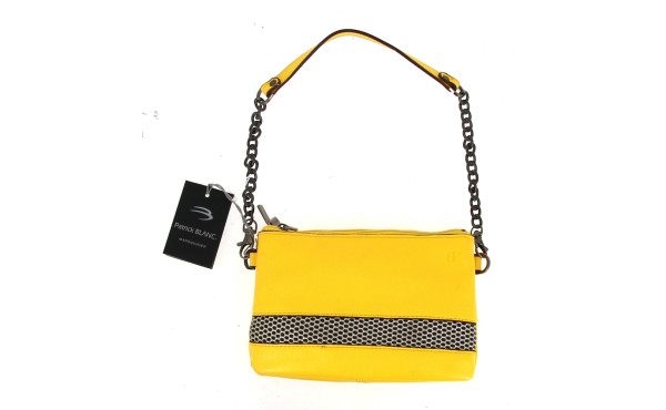 Patrick BLANC - Petit sac de dame jaune 