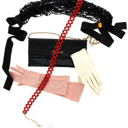 MODE vintage - Pochette de soirée vernis