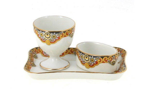 LIMOGES période ART DECO - Nécessaire à 