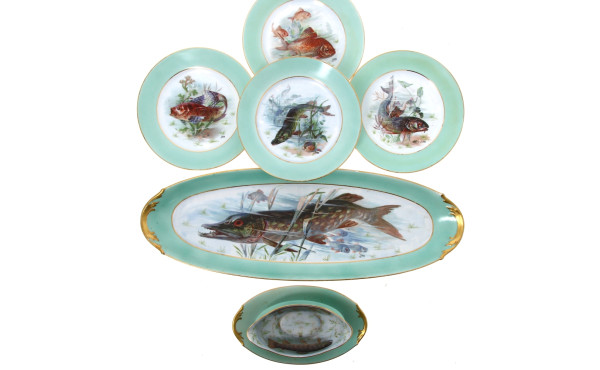 LIMOGES Legrand & Cie - Service à poisso