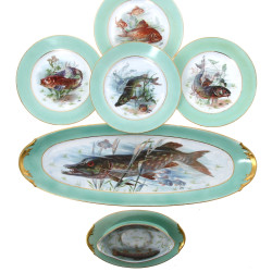 LIMOGES Legrand & Cie - Service à poisso