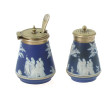WEDGWOOD - Saleron et moutardier en bisc