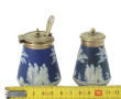 WEDGWOOD - Saleron et moutardier en bisc