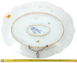 HENRIOT Quimper - Plat de forme ovale en